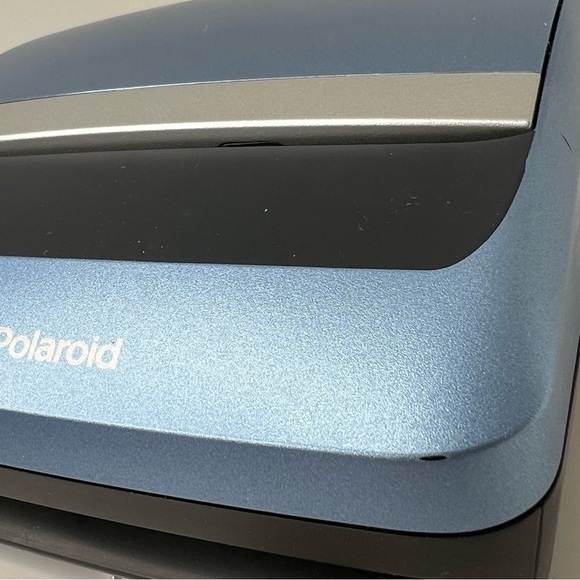 Vintage Polaroid One 600 Film 100mm Focus Range Instant Camera Blue/Blk untested - Picture 10 of 11